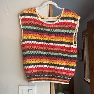 Marine Layer crochet top size Small